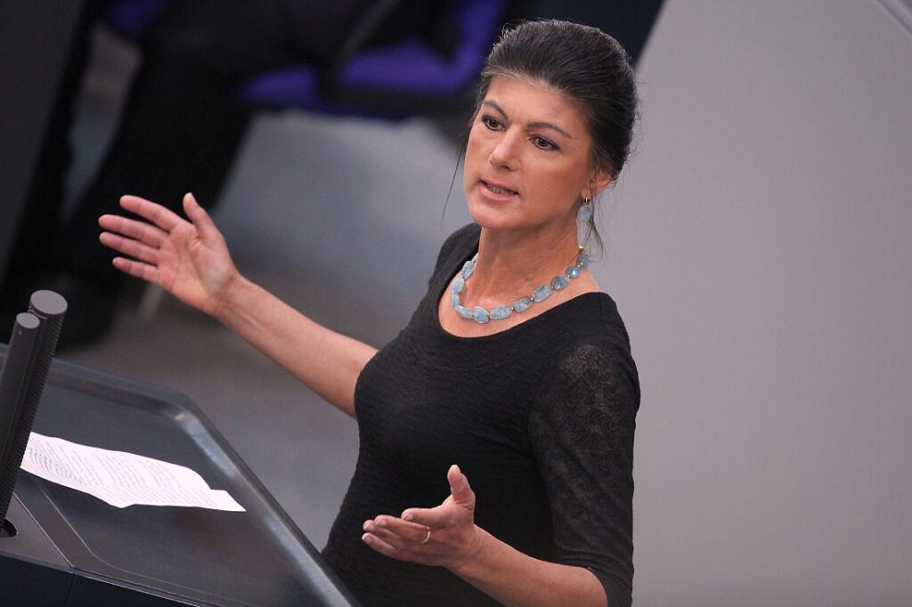 Machtwort von Wagenknecht im Thüringer Koalitionspoker