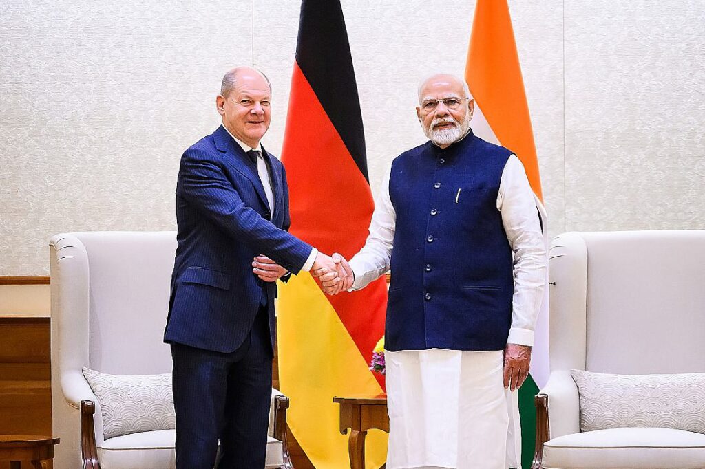 Scholz drängt auf schnelleres Freihandelsabkommen mit Indien