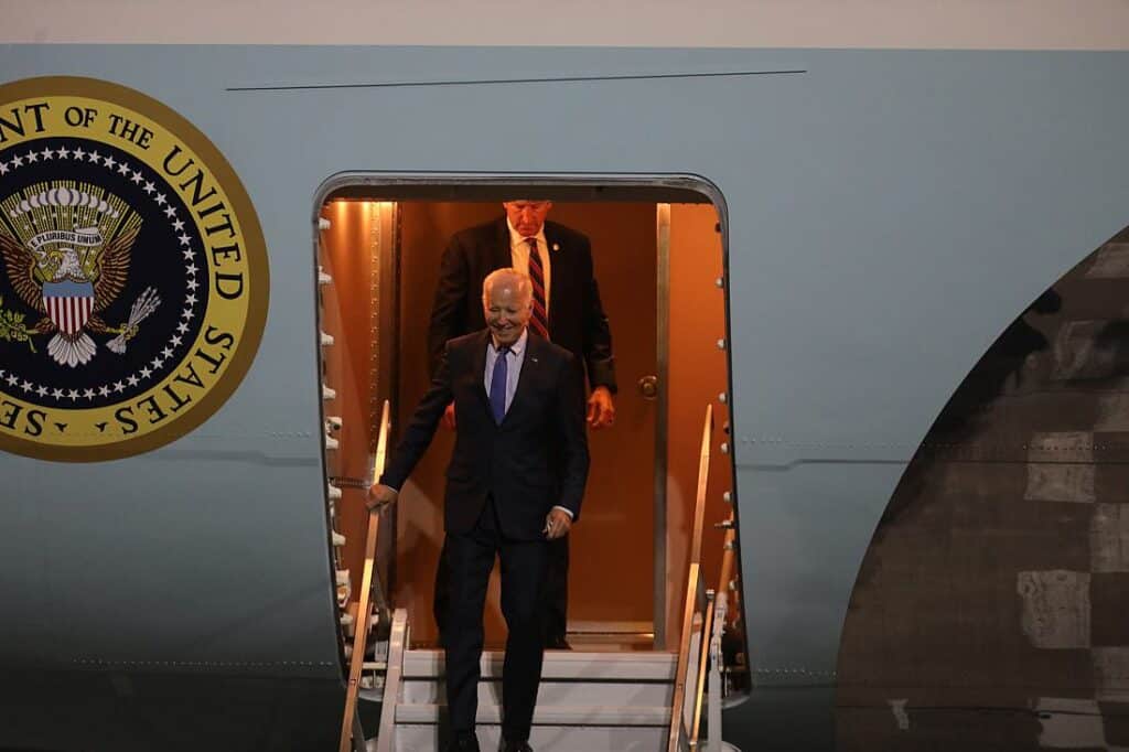 US-Präsident Biden zu Besuch in Berlin eingetroffen