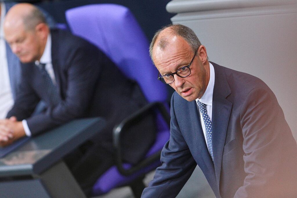 "Anfang vom Ende": Merz warnt Scholz vor Vertrauensfrage