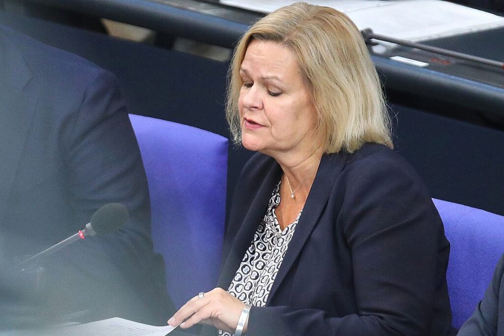 Ampel-Aus: Faeser wirbt für schnellen Schutz des Verfassungsgerichts