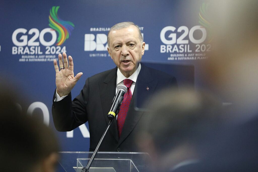 Erdogan wirft Israel "Verbrechen gegen die Menschlichkeit" vor