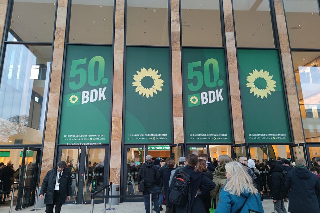 Grünen-Parteitag gestartet