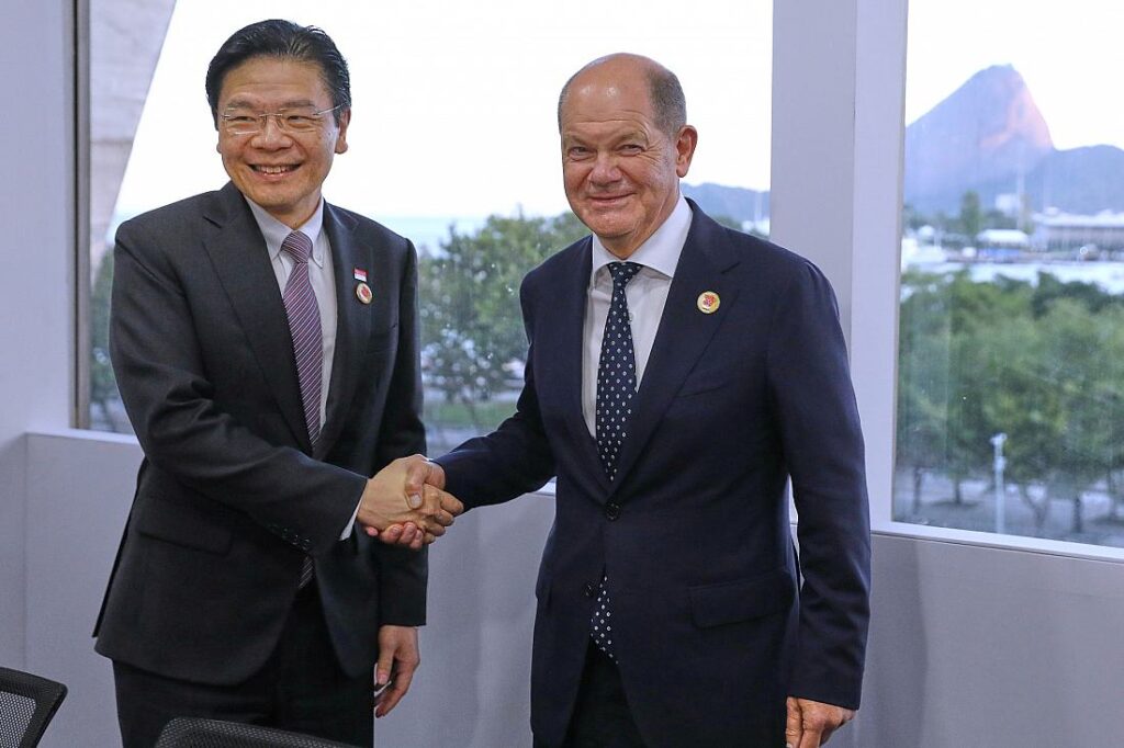 Scholz vereinbart mit Singapurs Regierungschef engere Kooperation