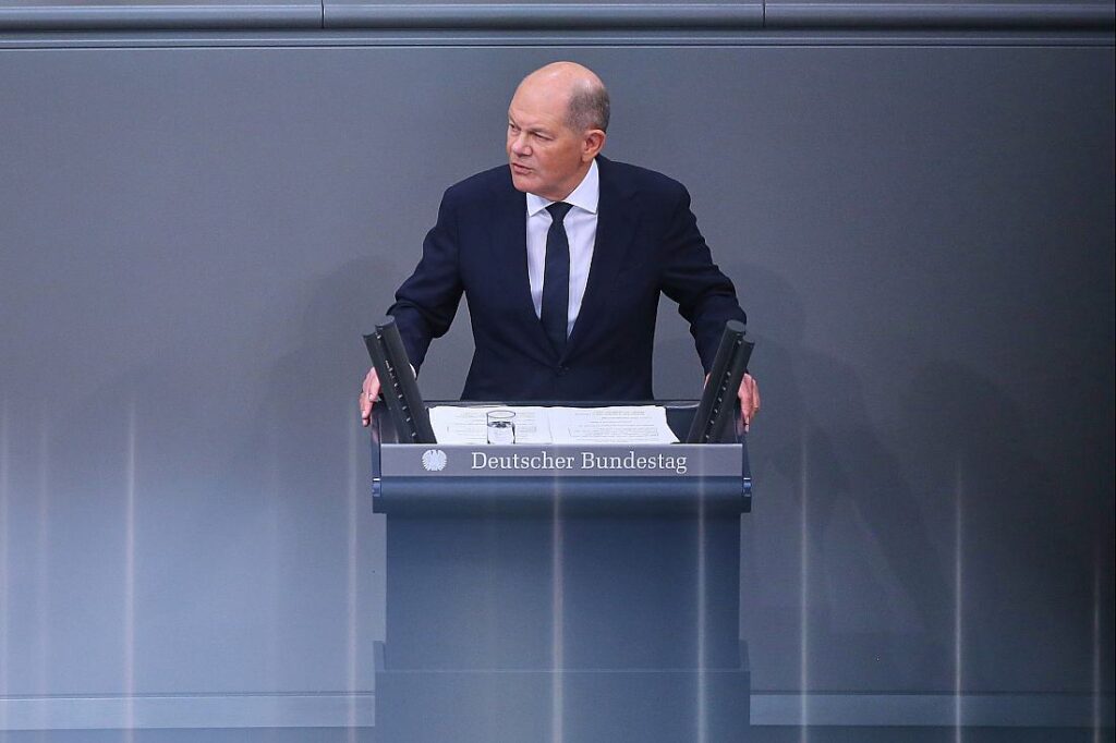 Scholz wirbt für Zusammenhalt trotz Wahlkampf
