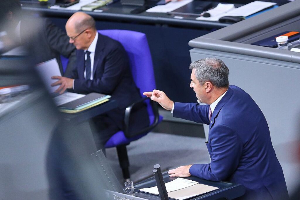 Söder rügt Scholz für erneute Kanzler-Ambitionen
