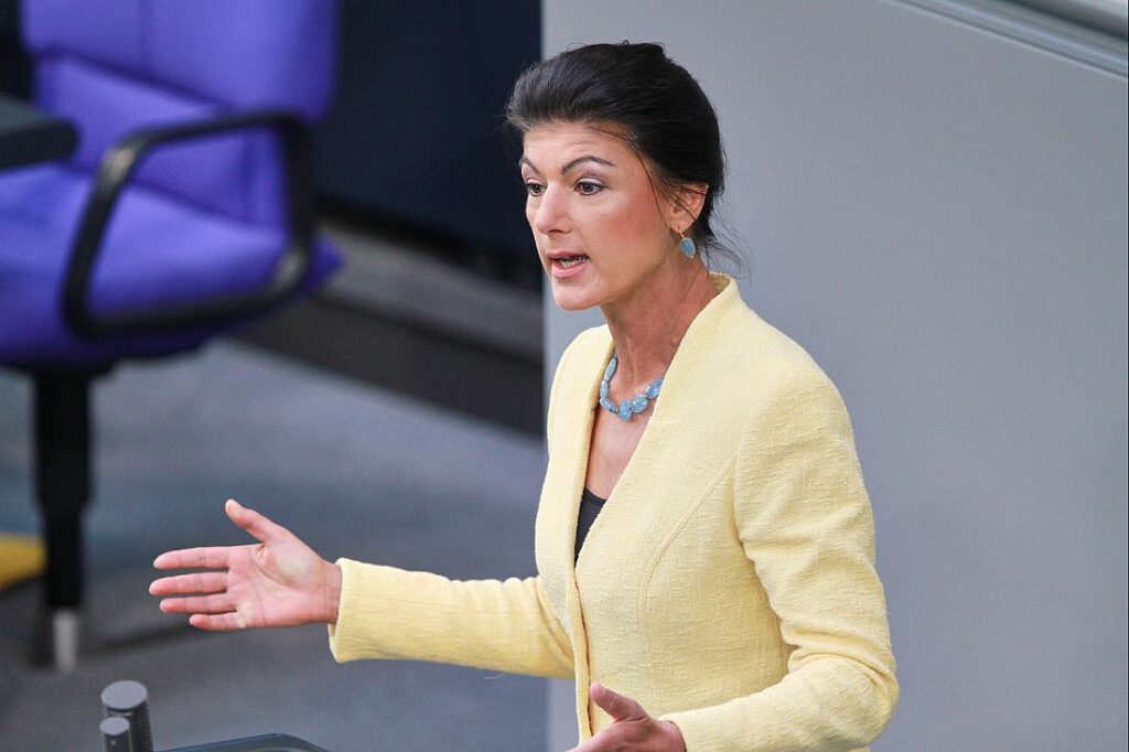 Wagenknecht rügt Habecks Kanzlerambitionen