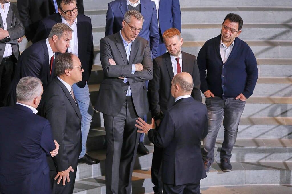 Nicht mehr Gespräche zwischen Bundesregierung und Unternehmen