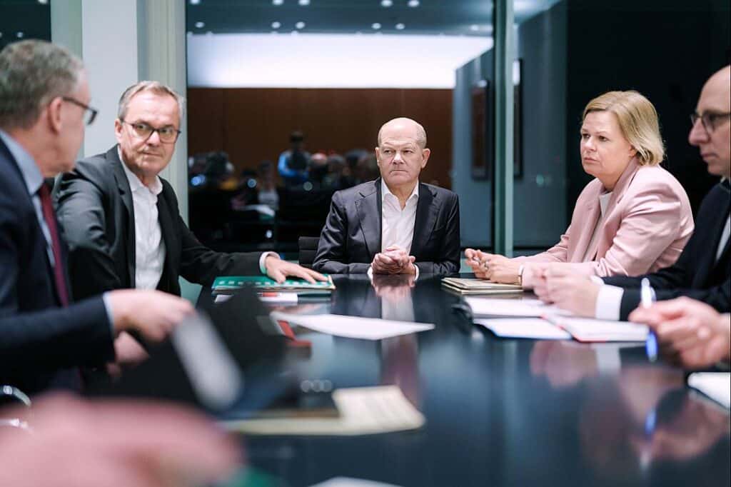 Scholz befragt Sicherheitsbehörden zum Fall Aschaffenburg