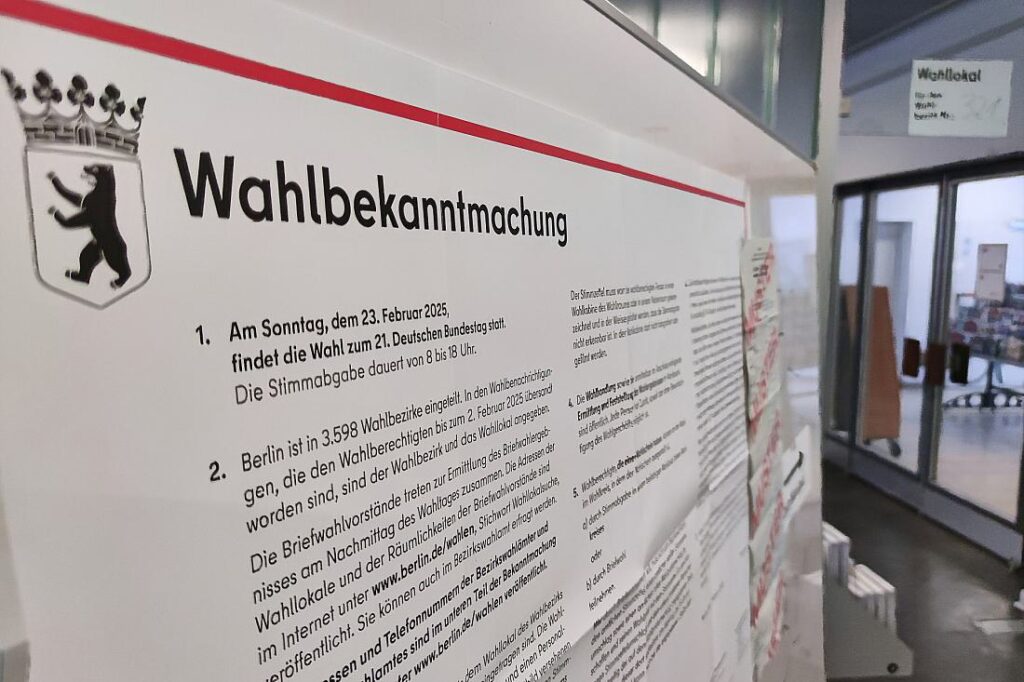 Bundestagswahl: CDU beantragt Neuauszählung in Tempelhof-Schöneberg