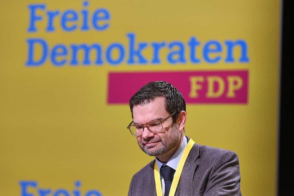 Buschmann bekräftigt Ablehnung von Koalition mit den Grünen
