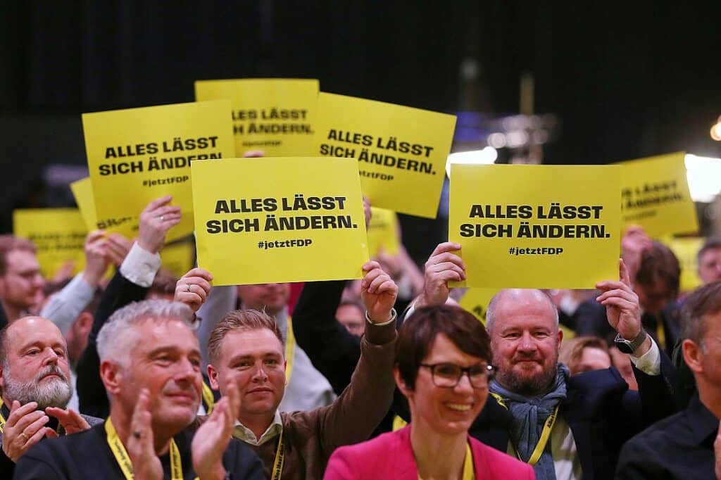 FDP-Parteitag schließt Bündnis mit Grünen aus