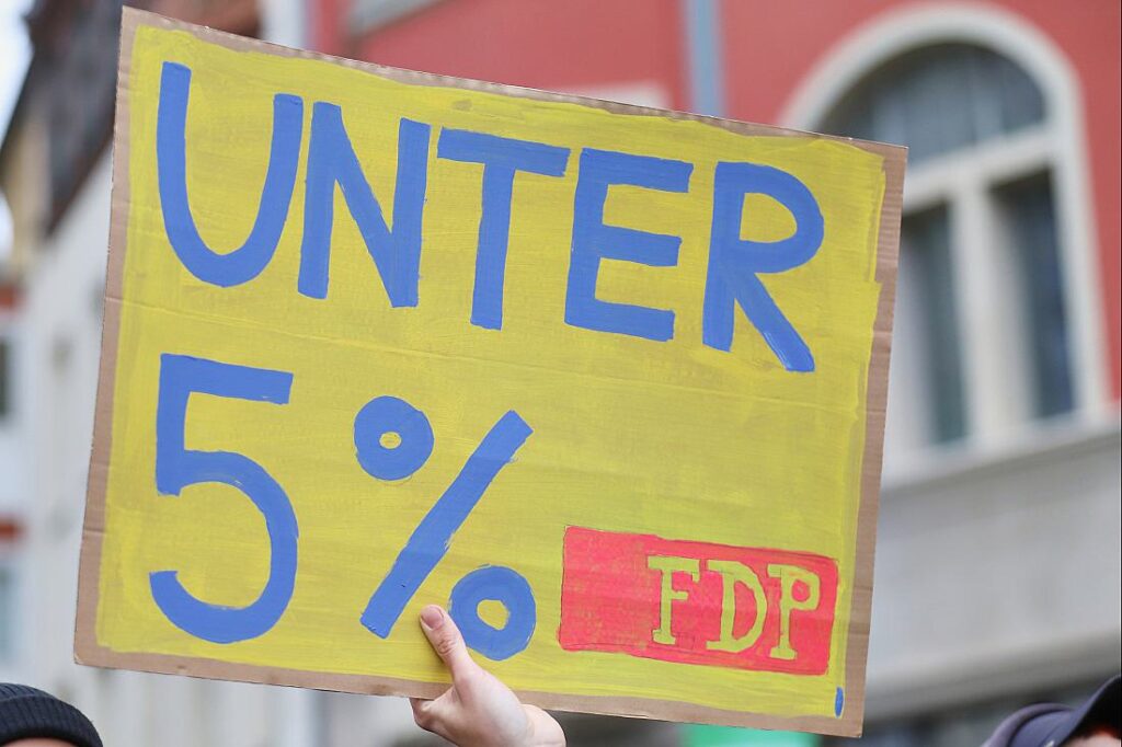 Forsa: Linke legt weiter zu – FDP wieder über Fünf-Prozent-Hürde