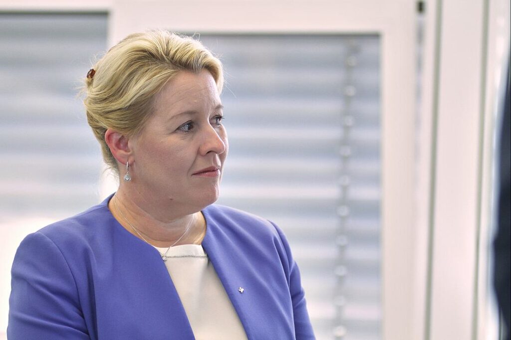 Giffey pocht auf personelle Erneuerung an SPD-Spitze