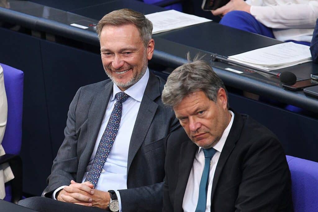 Habeck: Vergabe des Finanzministeriums an Lindner "Kardinalfehler"