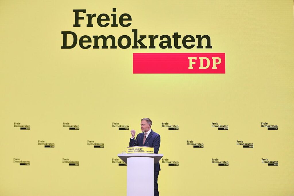 Lindner beklagt "ruppigen Ton" im Wahlkampf