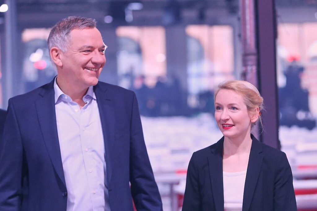 Linken-Chefin sieht Geschlossenheit als Grund für Umfragehoch