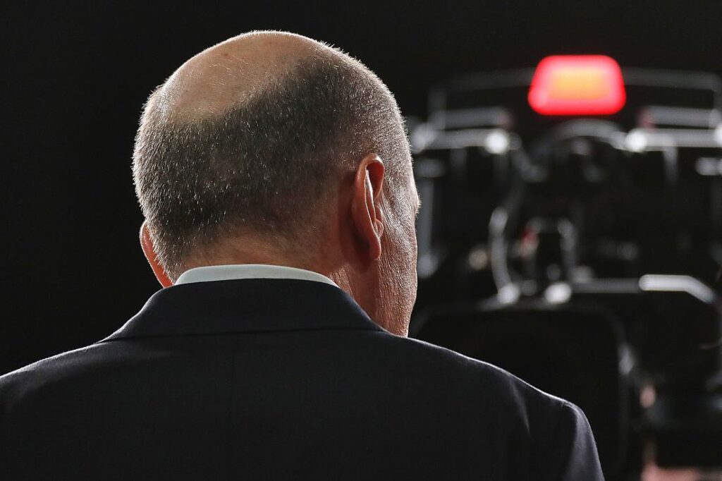 Scholz bereitet sich nicht speziell auf TV-Duell vor