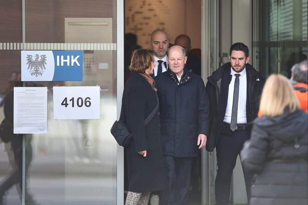 Scholz und Merz haben gewählt
