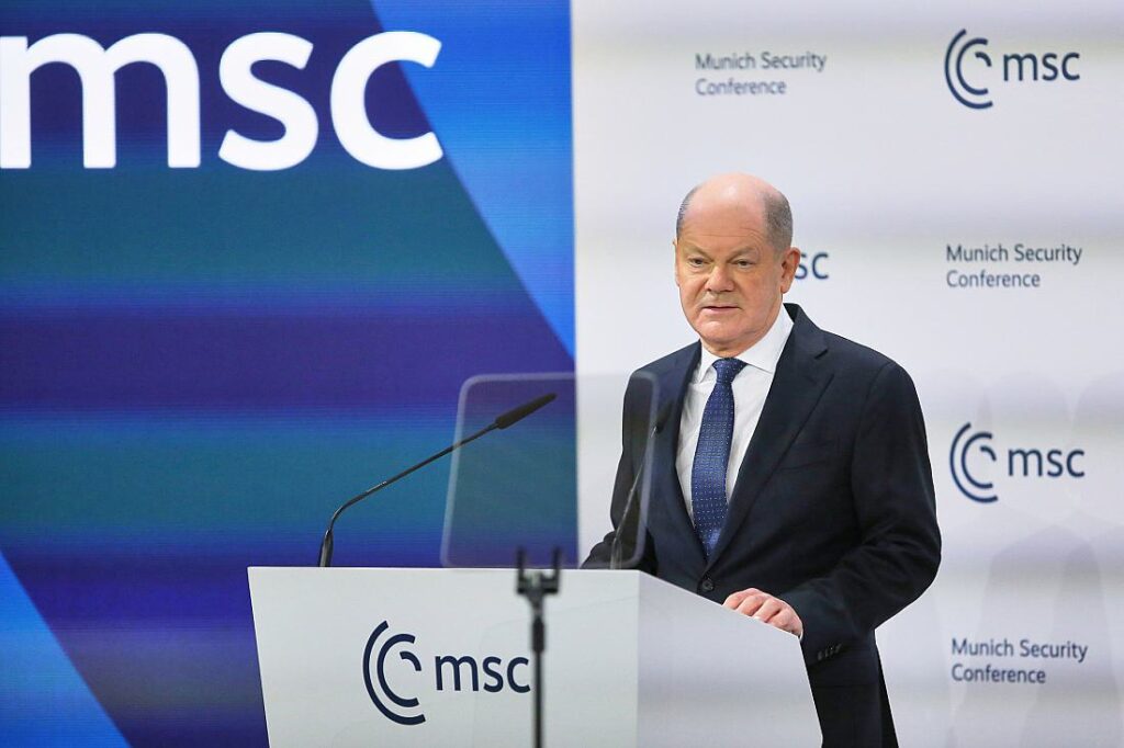 Strack-Zimmermann nennt MSC-Rede von Scholz "komplett wirkungslos"