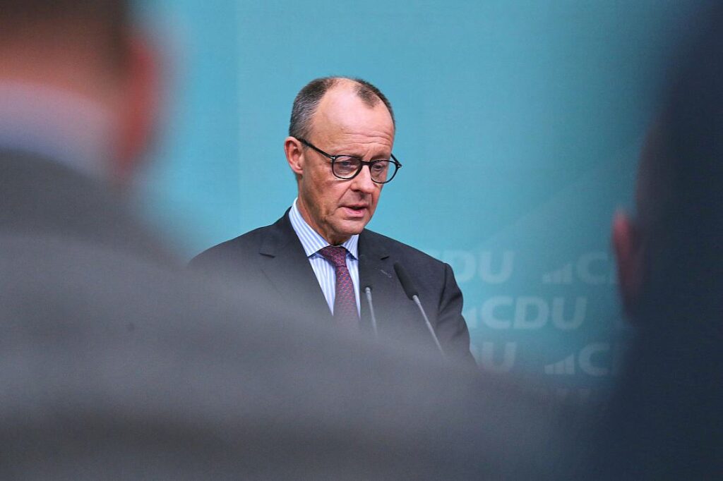 Bericht: Merz sorgt sich um SPD
