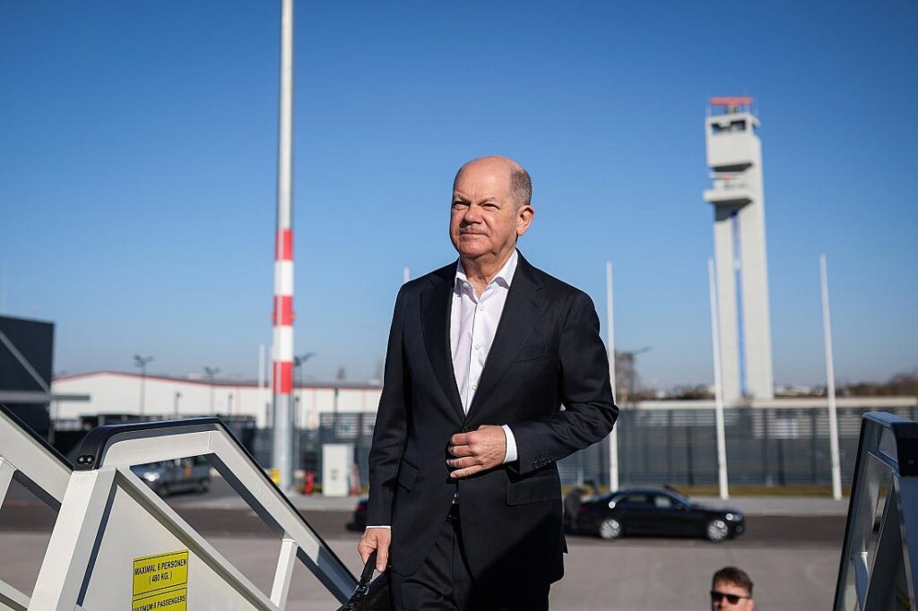 Scholz fordert anhaltende Unterstützung für die Ukraine