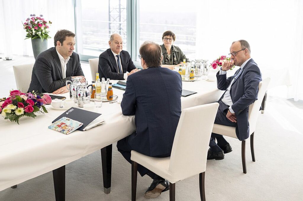Scholz will sich bei Sondierungen weiter zurückhalten