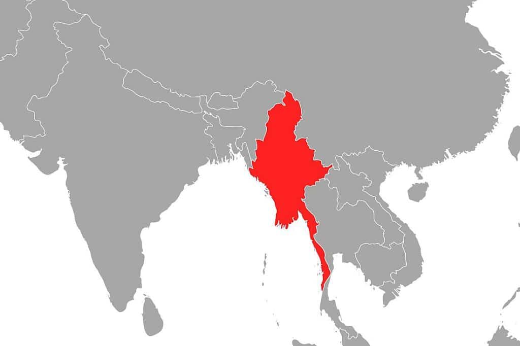 Starkes Erdbeben in Myanmar