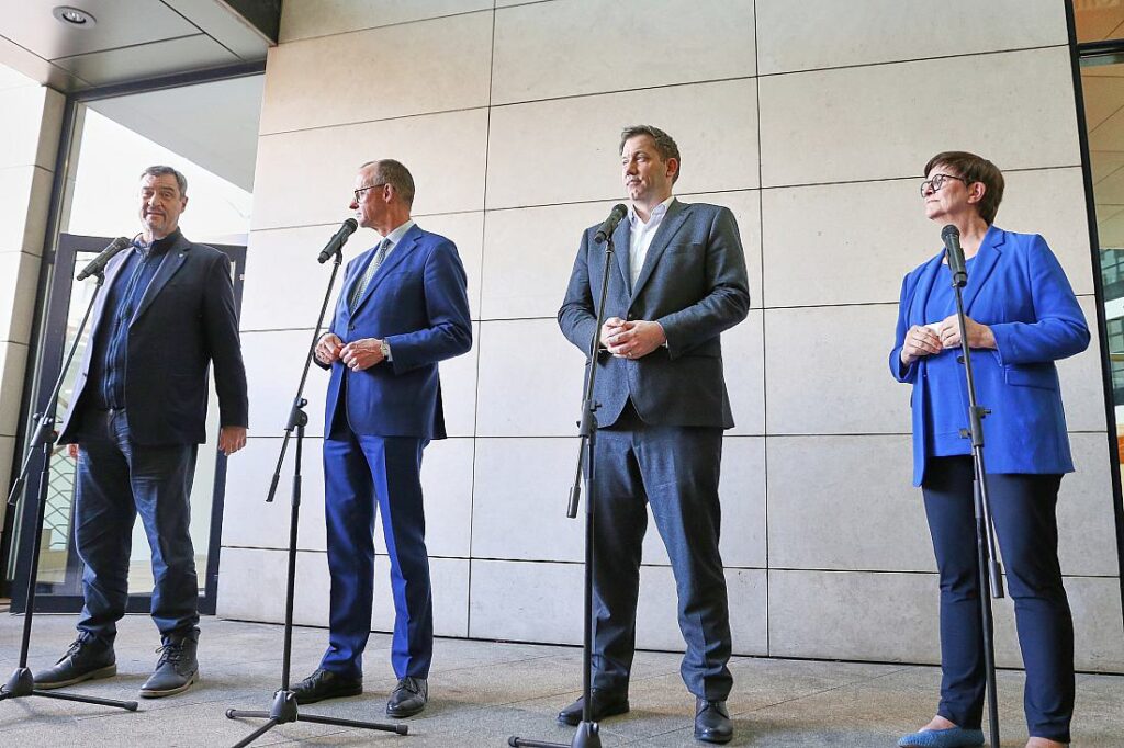 De Vries verlangt von Union und SPD "Neustart in Deutschland"