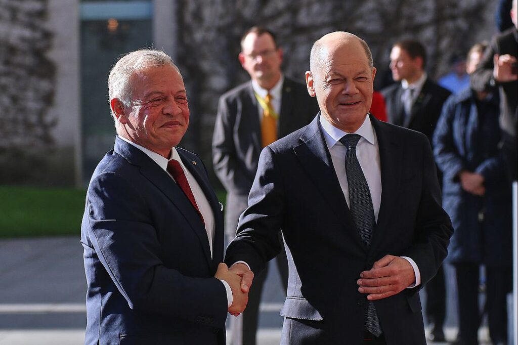 Deutschland und Jordanien drängen auf Waffenruhe in Gaza