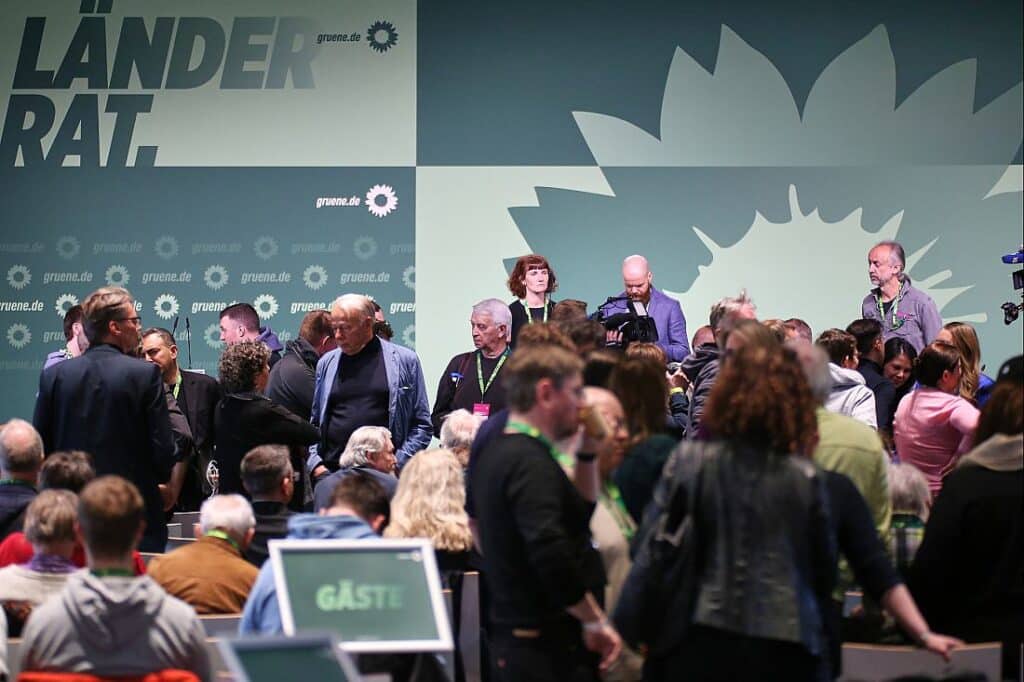 Grüne werten auf Parteitag in Berlin Bundestagswahl aus