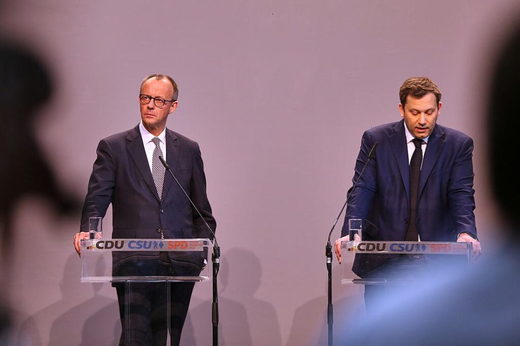 Politbarometer: Union noch knapp vor AfD – auch SPD büßt leicht ein