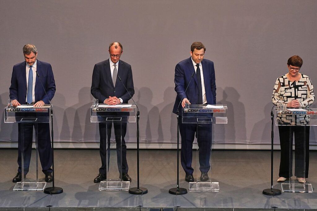 Umfrage: Deutsche haben geringe Erwartungen an Schwarz-Rot