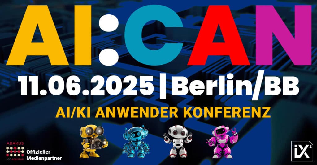 AI:CAN 2025: ABAKUS begleitet das Event als Medienpartner vor Ort