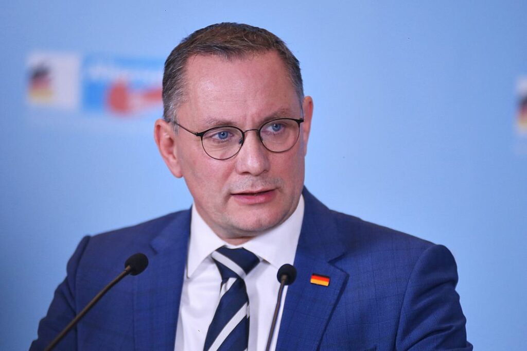 Chrupalla will "Thema Verfassungsschutz angreifen"