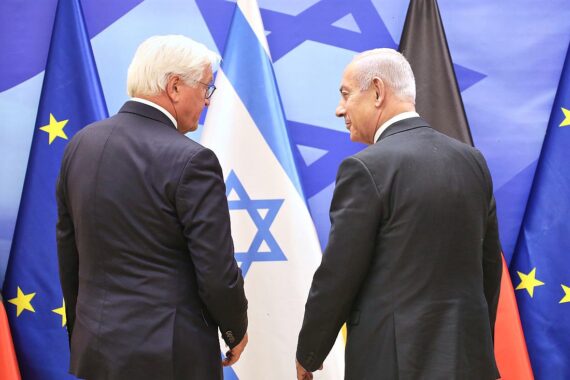 KORREKTUR: Bundespräsident drängt Netanjahu zum Ermöglichen von Gaza-Hilfen