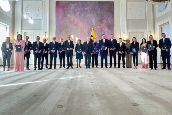 Kabinett ernannt - neue Bundesregierung im Amt