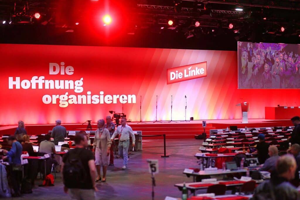 Linken-Bundesparteitag in Chemnitz eröffnet