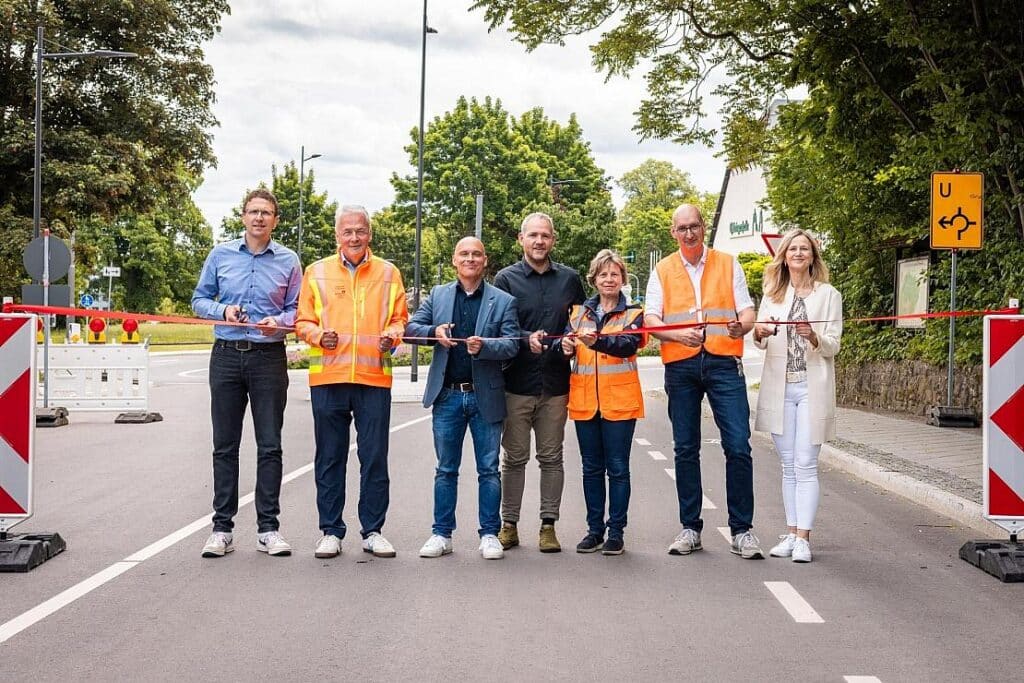 Arndtstraße in Erfurt nach Bauarbeiten wieder freigegeben