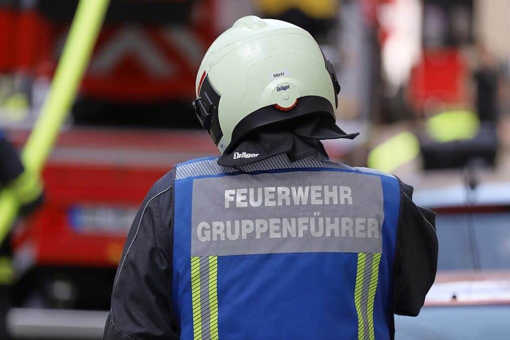 Großbrand in Korntaler Baustoffhandel verursacht Millionenschaden
