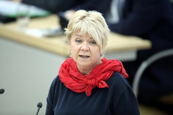 Cornelia Lüddemann fordert Sicherheiten für Rekultivierungskosten der Lausitz Energie AG im Landtag.