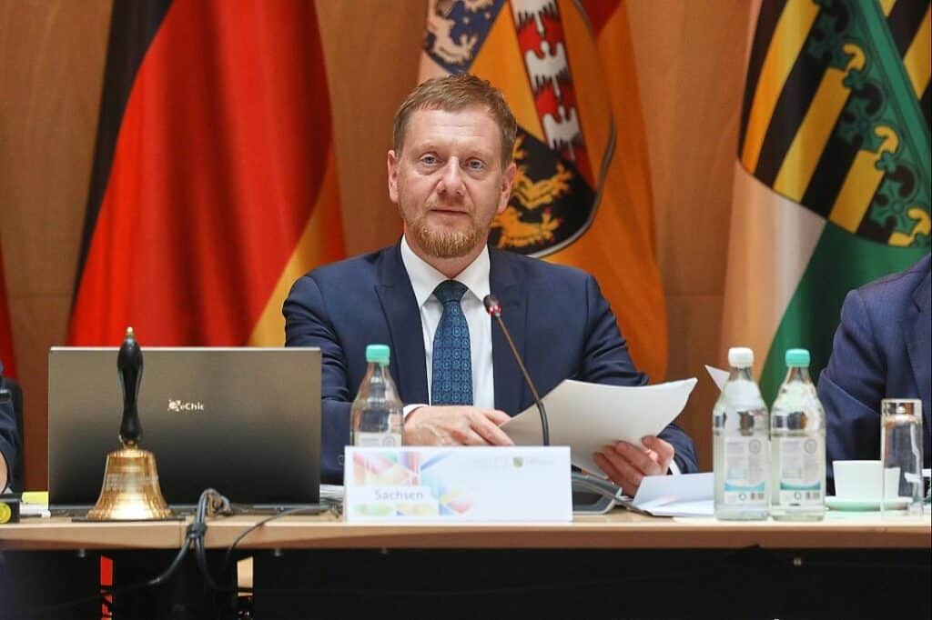 Kretschmer warnt vor Brexit-Stimmung in Deutschland