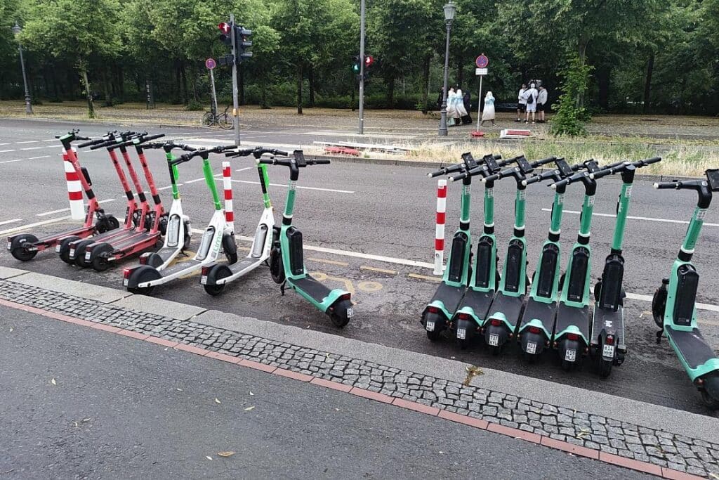 Mehr Unfälle mit E-Scootern in Nordrhein-Westfalen