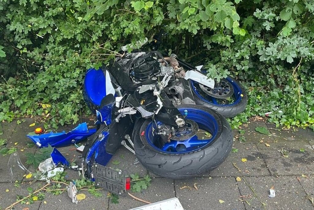 Motorradfahrer bei Unfall in Hagen schwer verletzt