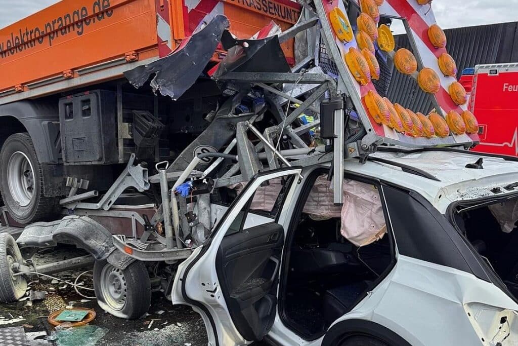 Schwerer Unfall auf A2 bei Gelsenkirchen