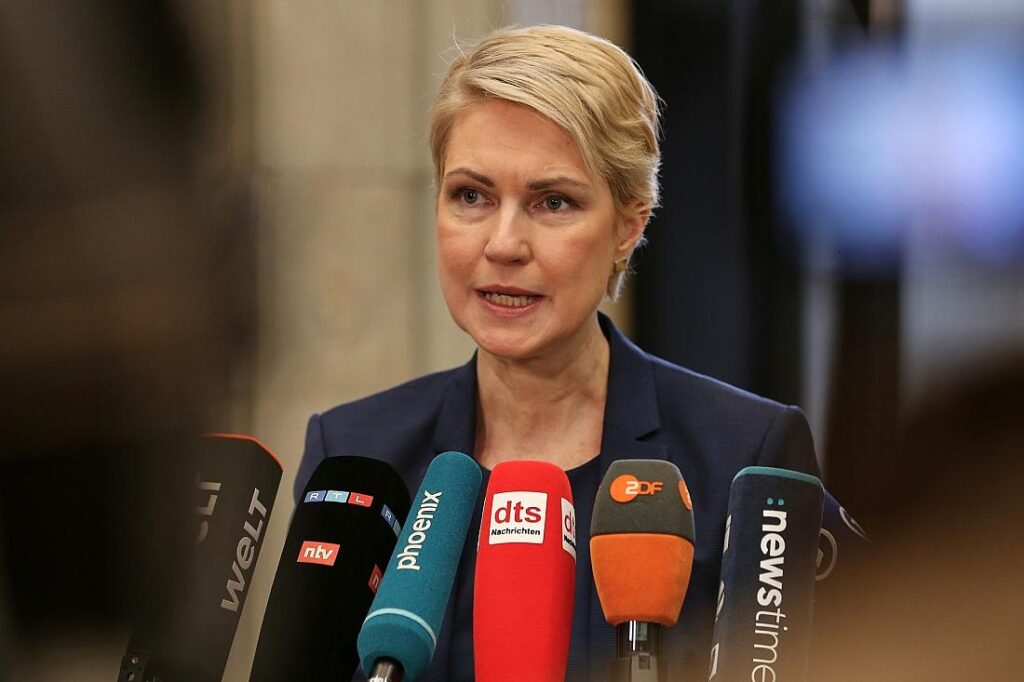 Schwesig fordert vom Bund finanziellen Ausgleich für Steuerausfälle