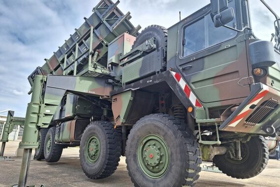 Patriot-Raketenabwehrsystem zur Verbesserung Europas Luftraumverteidigung, inspiriert vom israelischen Iron Dome.