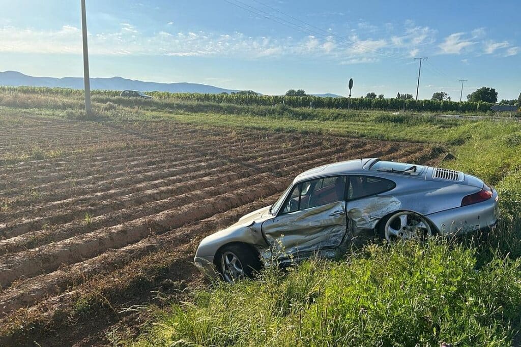 Verkehrsunfall bei Freimersheim nach Vorfahrtmissachtung