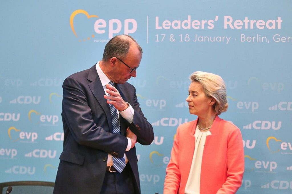 Von der Leyen will sich eng mit Merz über USA-Reise abstimmen