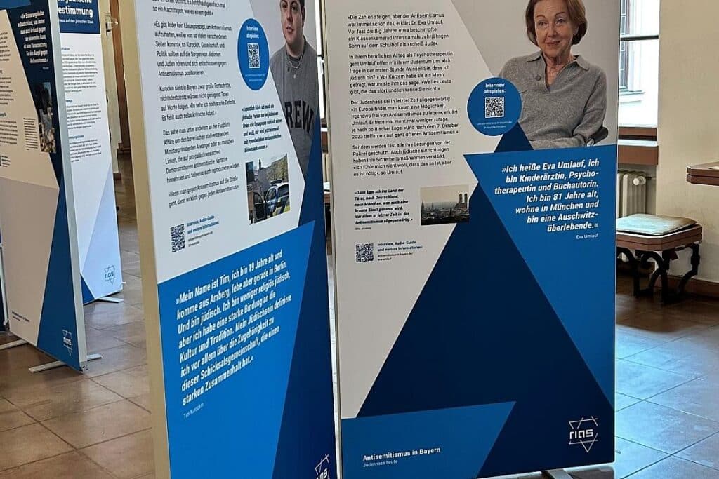 Wanderausstellung zu Antisemitismus in Bayern im Würzburger Rathaus
